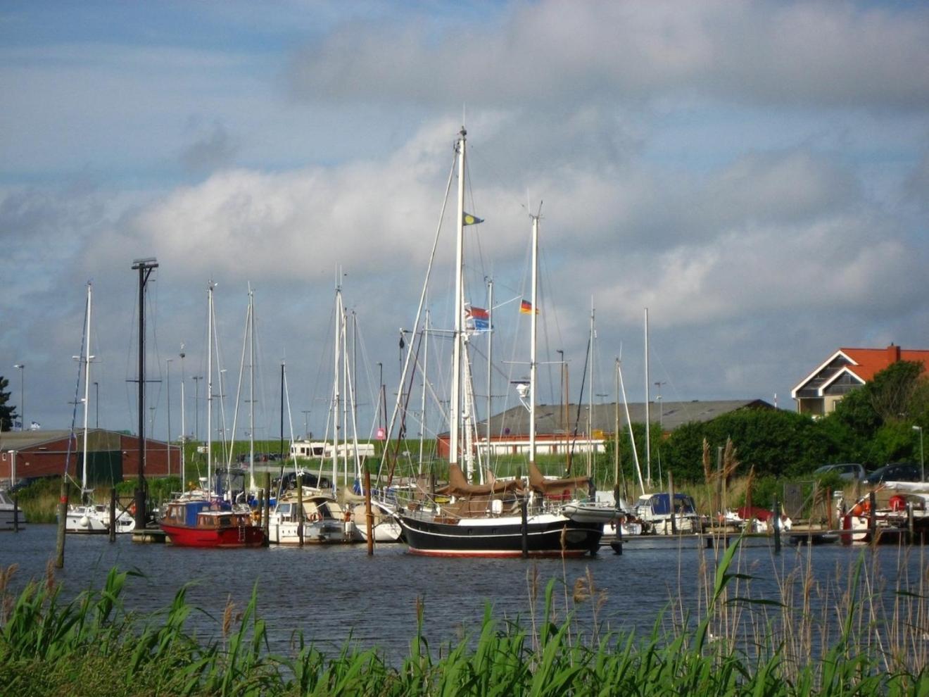 Grietje II Blaues Haus Rechts Wittmund Exterior foto