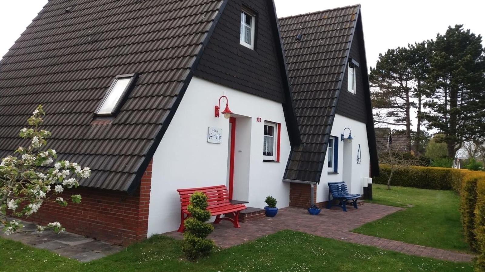 Grietje II Blaues Haus Rechts Wittmund Exterior foto